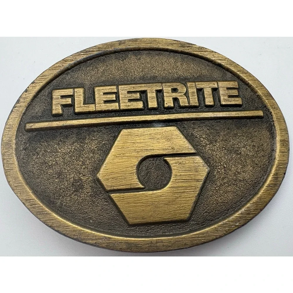 Vintage Fleetrite International Harvester‎ Belt Buckle OEM Parts Rockford IL
